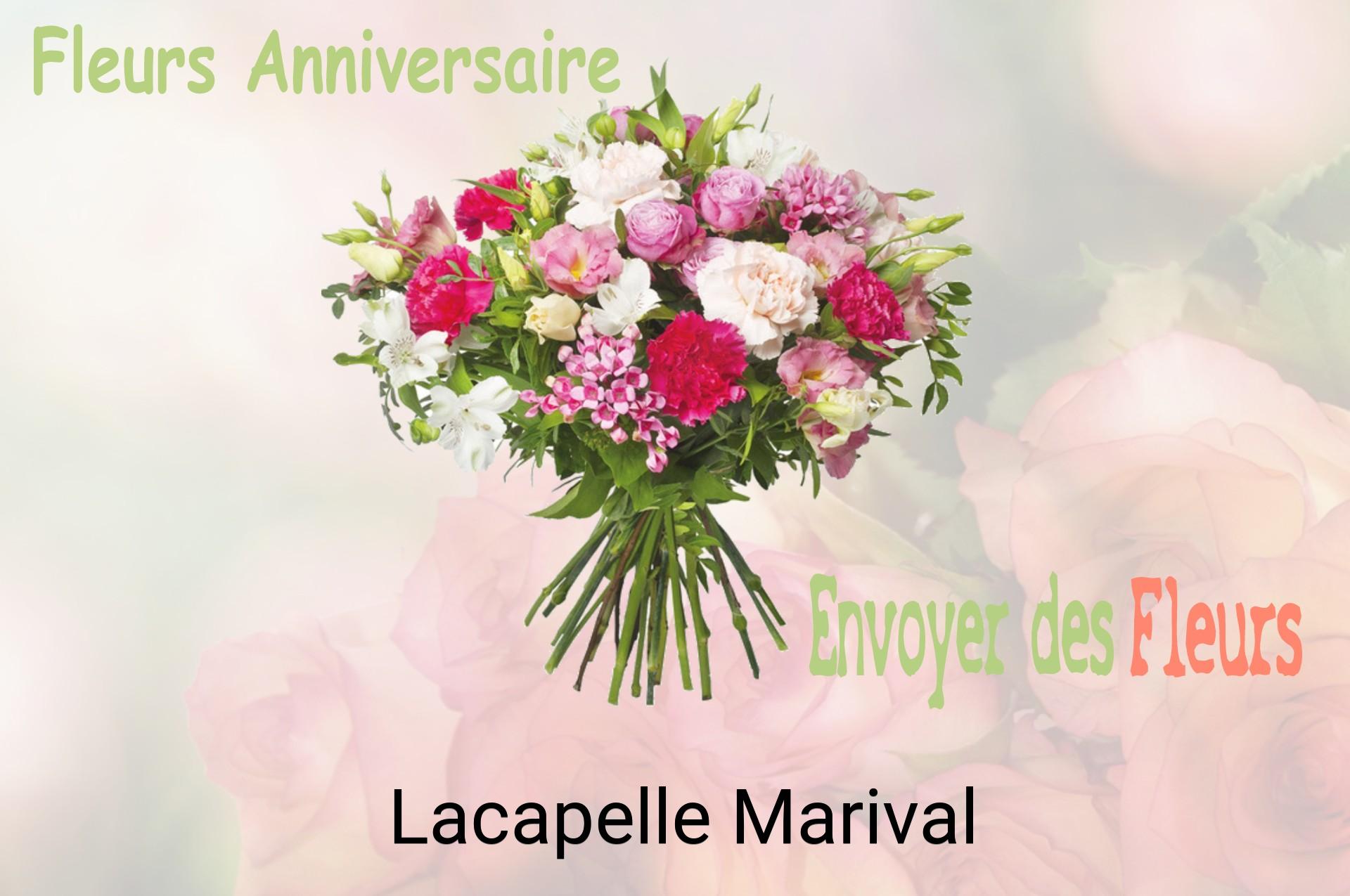 Bouquet de fleurs d’anniversaire livré à Lacapelle-Marival