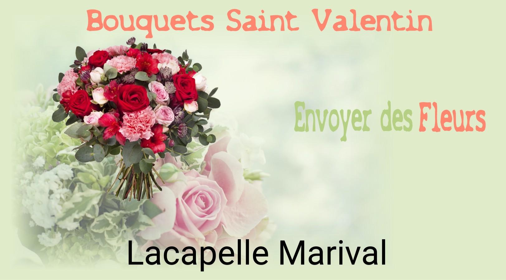Roses de Saint-Valentin livrées à Lacapelle-Marival